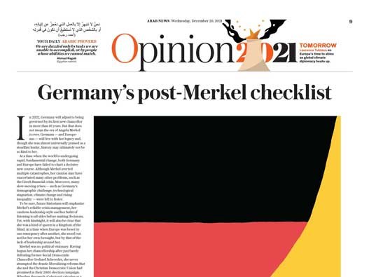 Germany Opinion Year Ender
