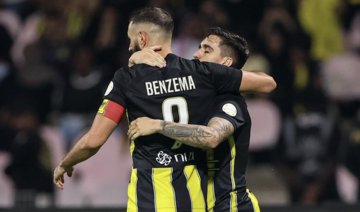 Benzema inspires Al-Ittihad win before injury