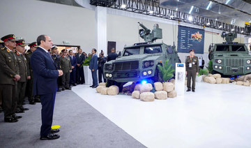 Egypt鈥檚 president opens defense expo showcasing latest technology