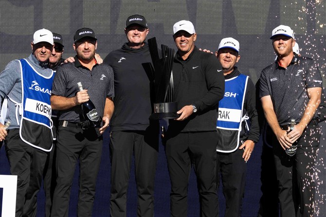 Smash GC wins LIV Golf Vegas team title; Dustin Johnson takes individual prize